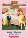 Cover image for Kristy's Big Day